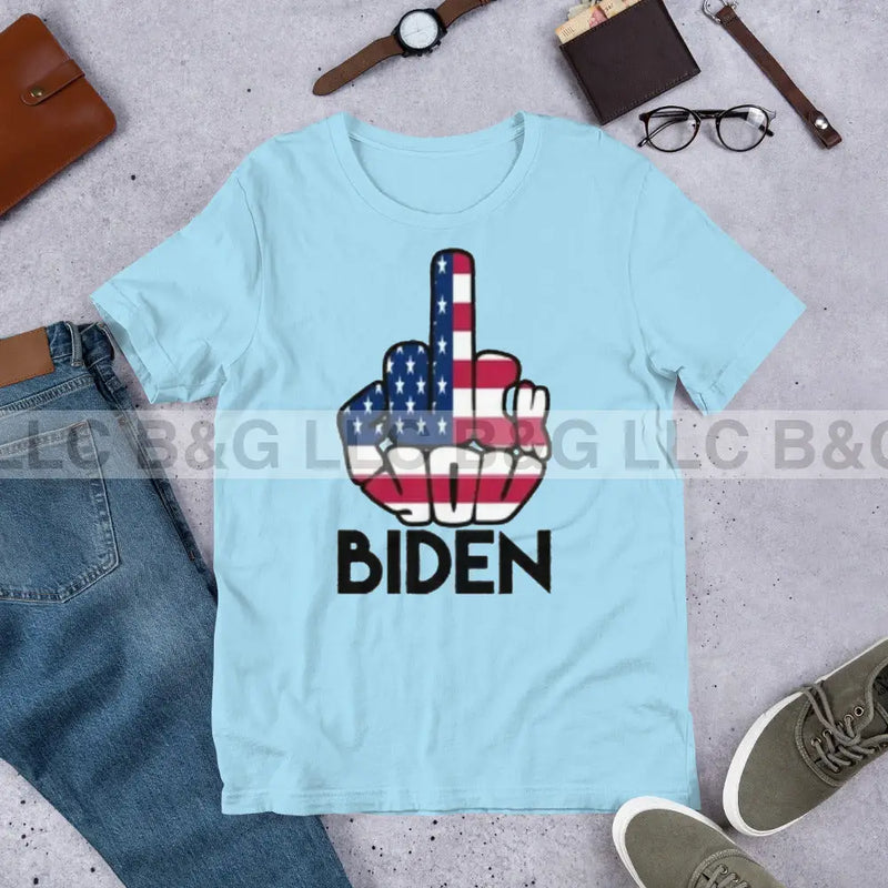 FU Biden Flag Colors Unisex t-shirt