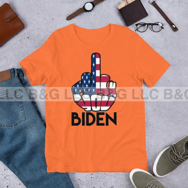 FU Biden Flag Colors Unisex t-shirt