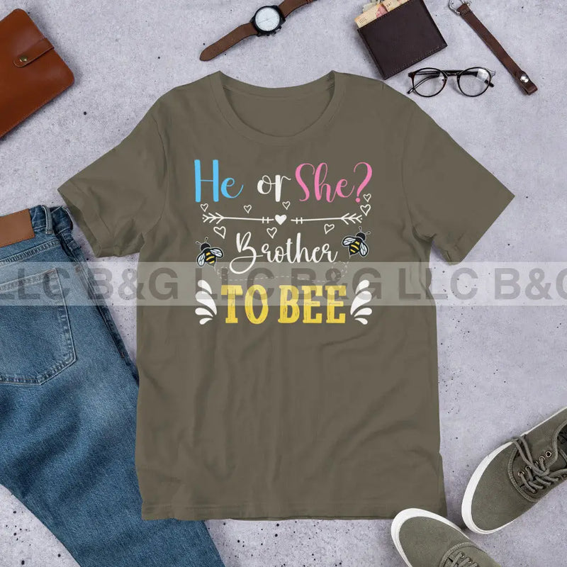 He or She Brother To Bee Unisex t-shirt