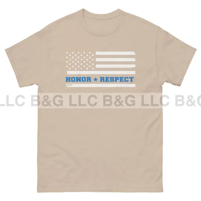 Honor and Respect Men's classic tee