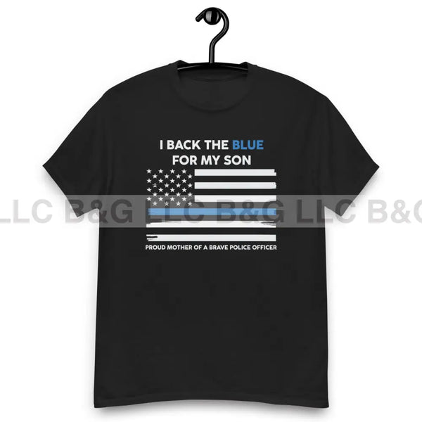 I Back The Blue For My Son 1 Men's classic tee