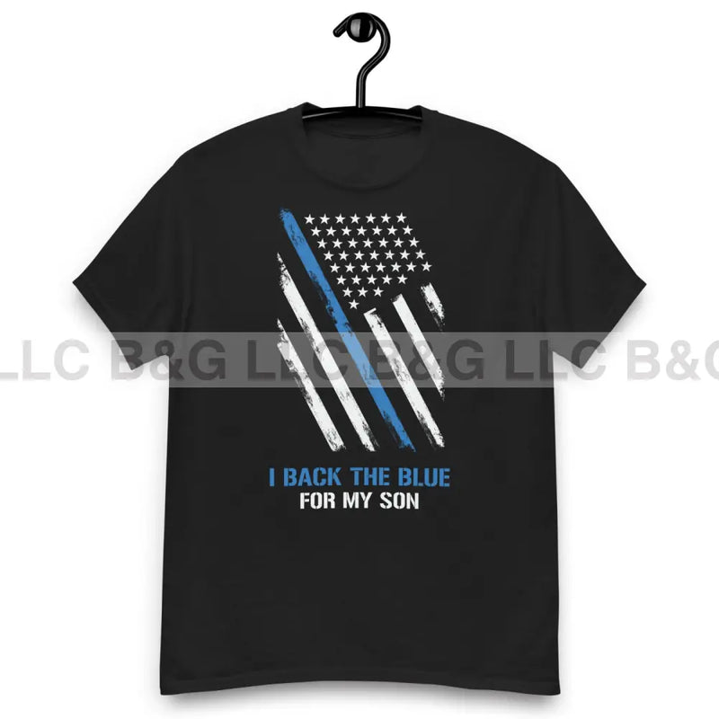 I Back The Blue For My Son Men's classic tee