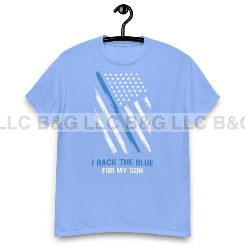 I Back The Blue For My Son Men's classic tee