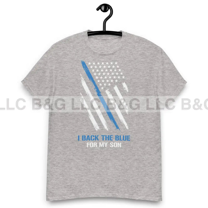 I Back The Blue For My Son Men's classic tee