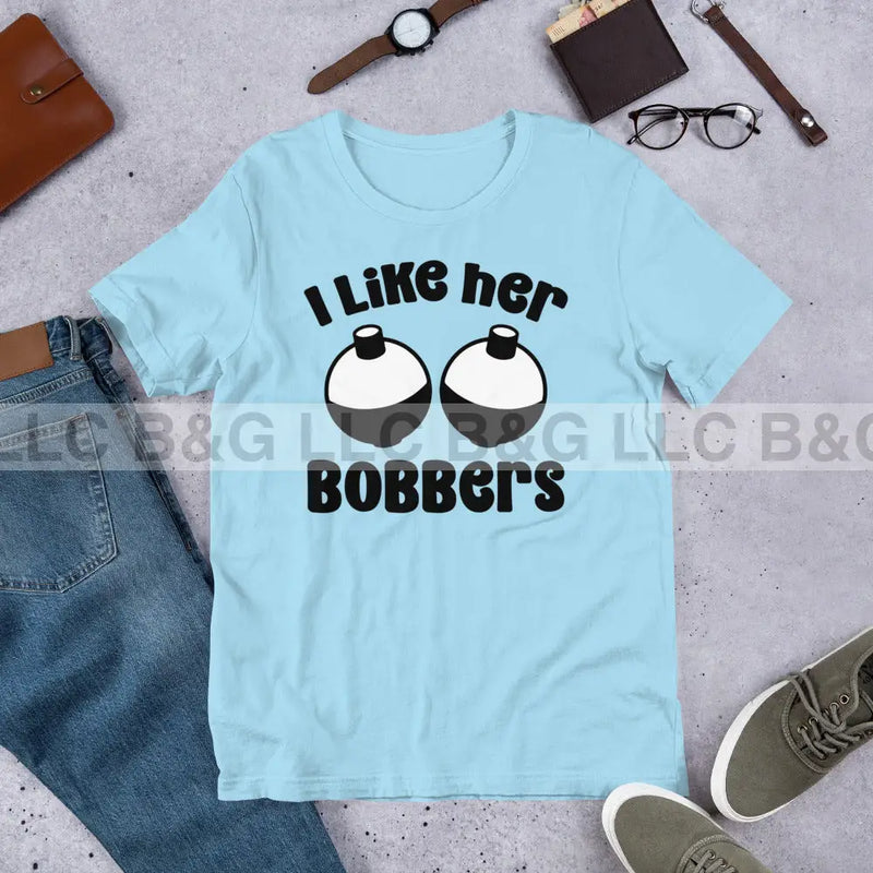 I Liker Her Bobbers Unisex t-shirt