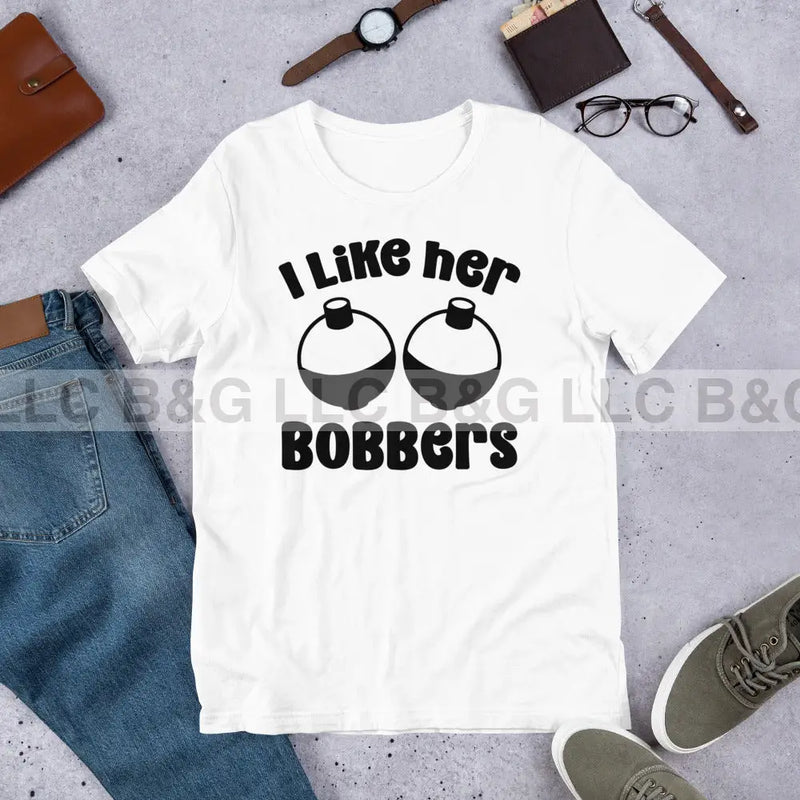 I Liker Her Bobbers Unisex t-shirt