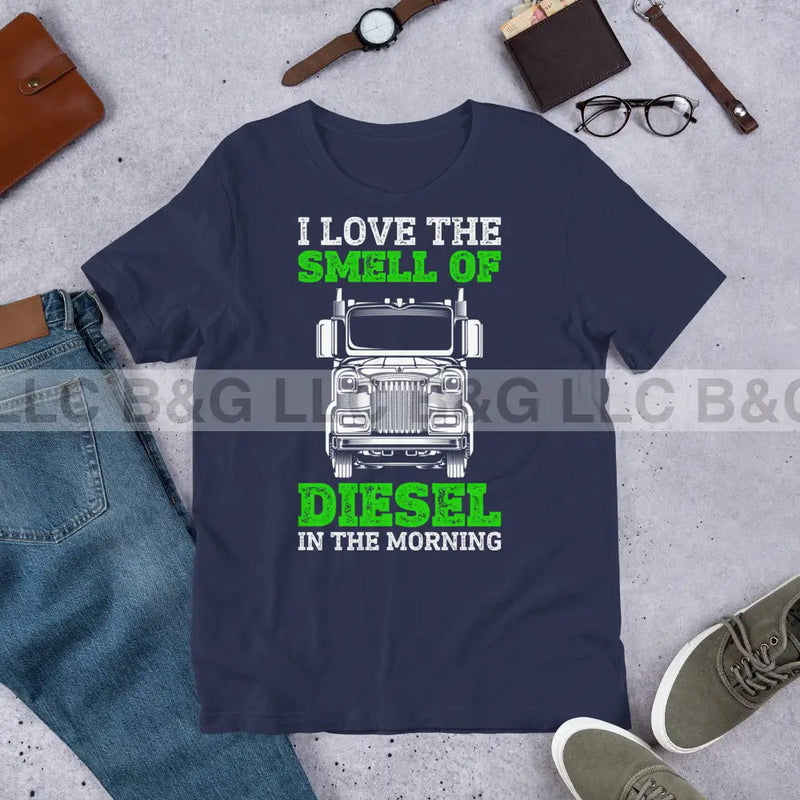 I Love the Smell of Diesel Unisex t-shirt