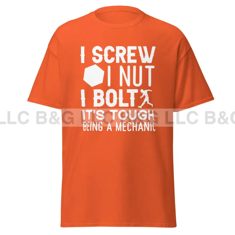 I Screw I Nut I Bolt Men's classic tee