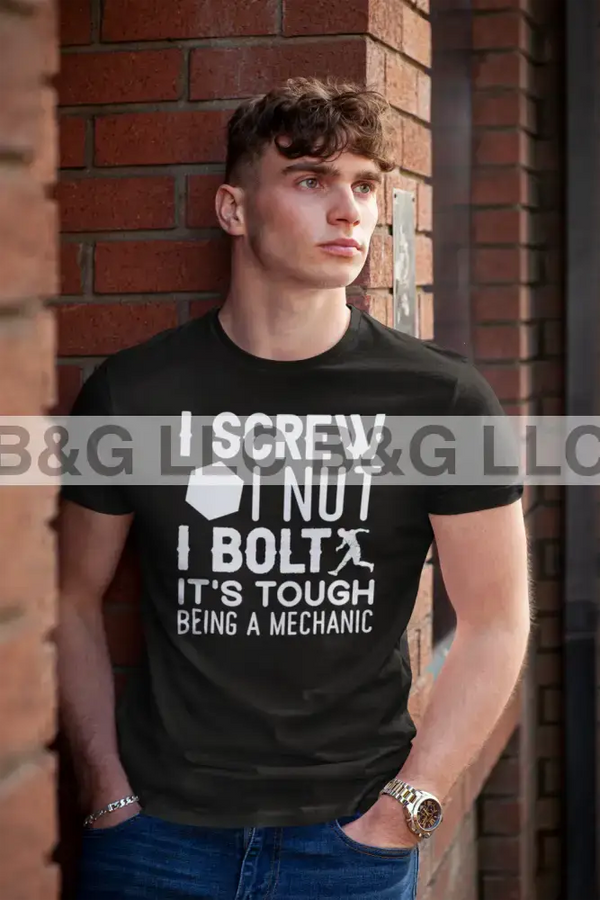 I Screw I Nut I Bolt Men's classic tee