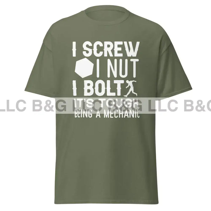 I Screw I Nut I Bolt Men's classic tee