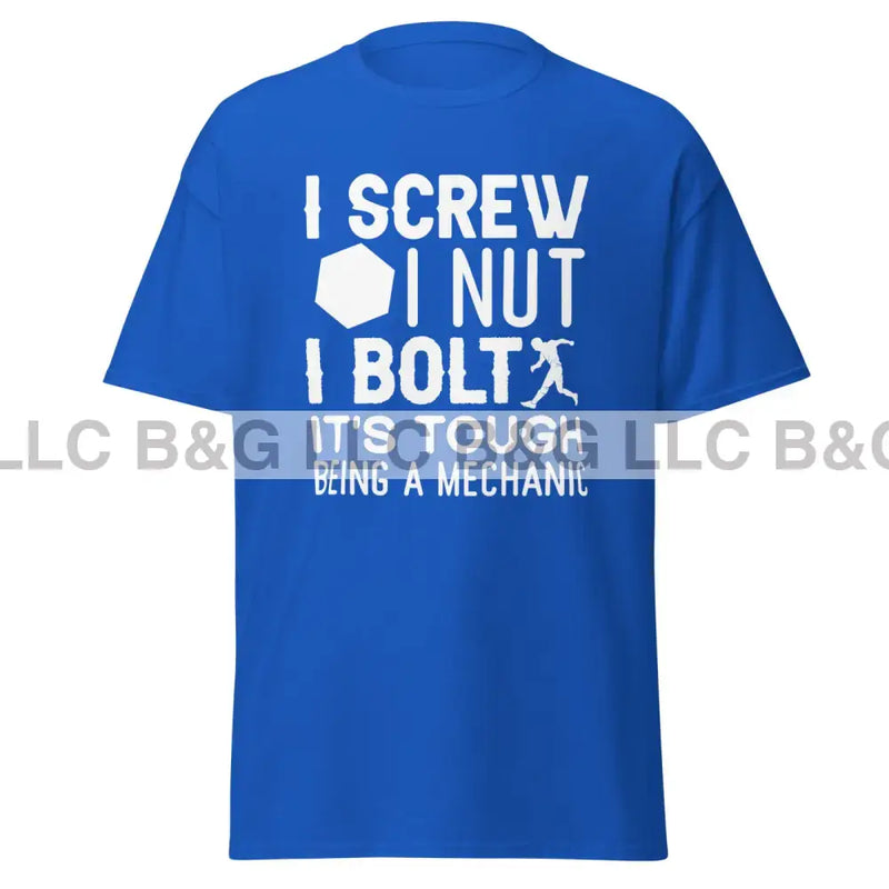 I Screw I Nut I Bolt Men's classic tee