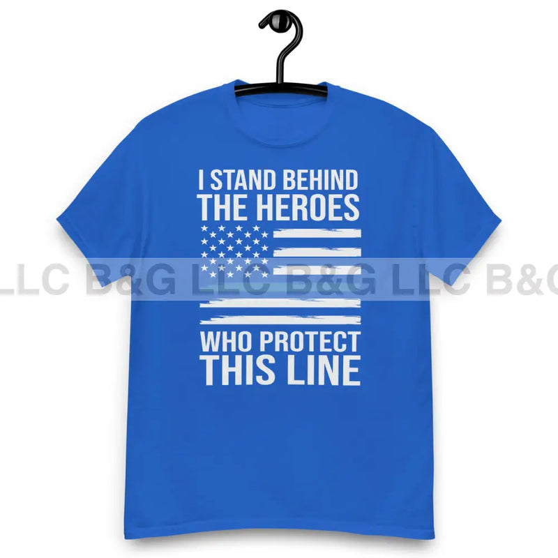 I Stand Behind The Heros 1 Men's classic tee