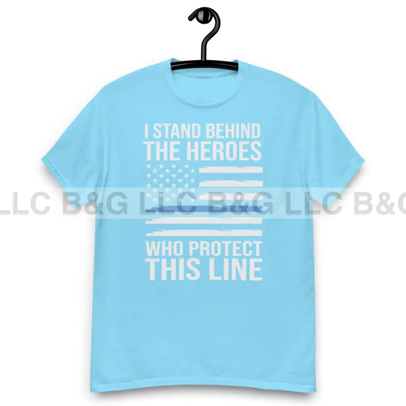 I Stand Behind The Heros 1 Men's classic tee