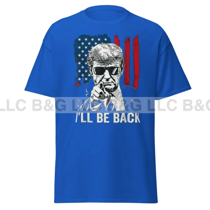 I'll Be Back Men's classic tee