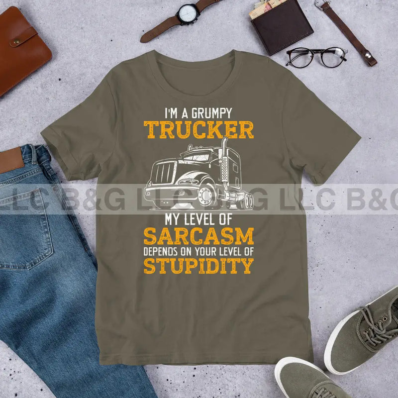 I'm a Grumpy Trucker Unisex t-shirt