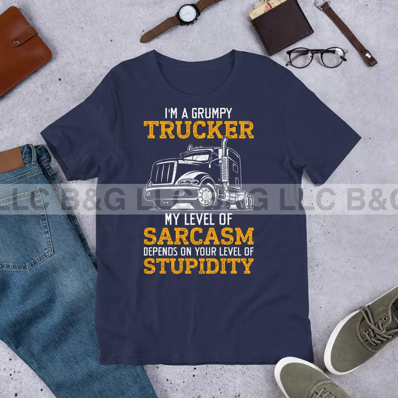 I'm a Grumpy Trucker Unisex t-shirt