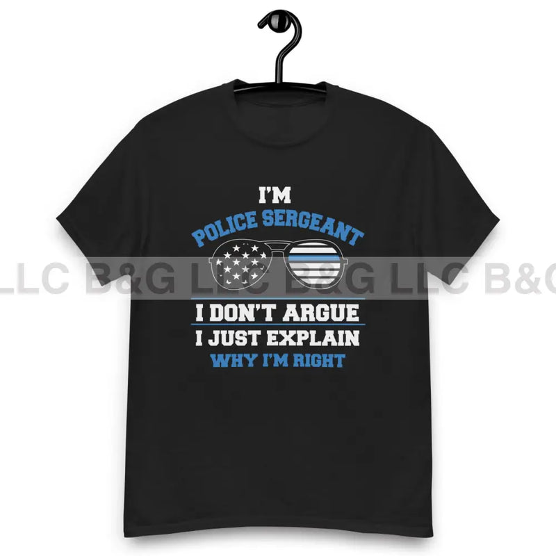 I'm Police Sergeant Men's classic tee