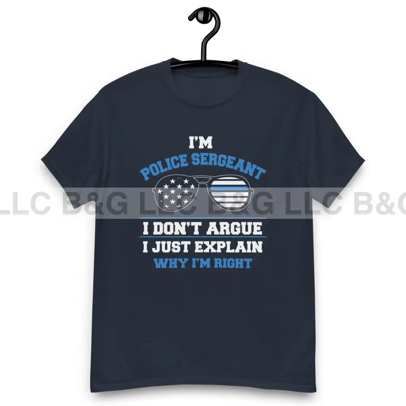 I'm Police Sergeant Men's classic tee