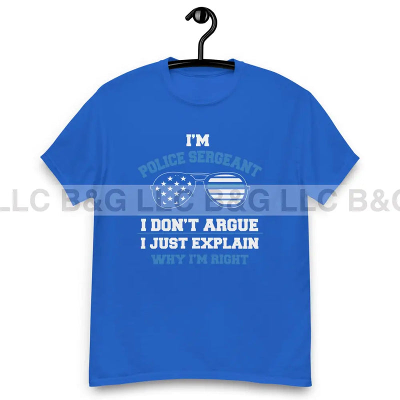 I'm Police Sergeant Men's classic tee