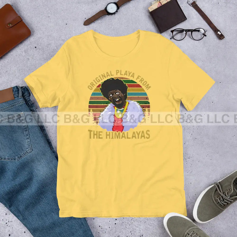 Jerome In The House Unisex T-Shirt Yellow / S