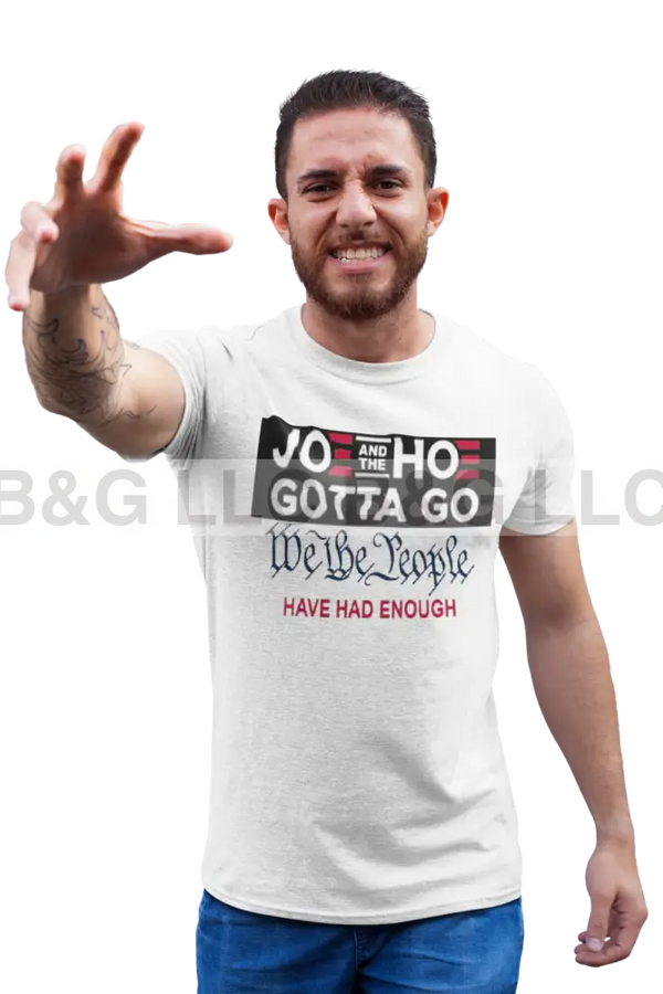 Joe and the Hoe Gotta Go Men's classic tee