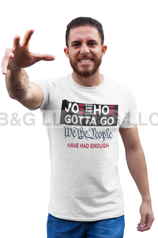 Joe and the Hoe Gotta Go Men's classic tee