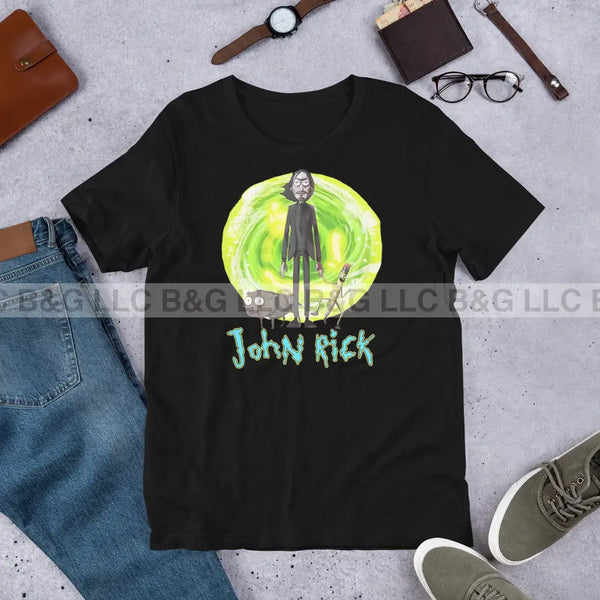 John Rick Unisex T-Shirt Black / Xs T-Shirt