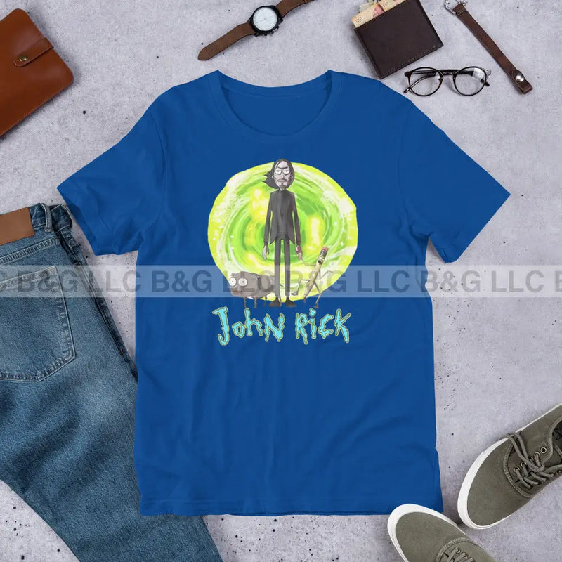 John Rick Unisex T-Shirt True Royal / S T-Shirt