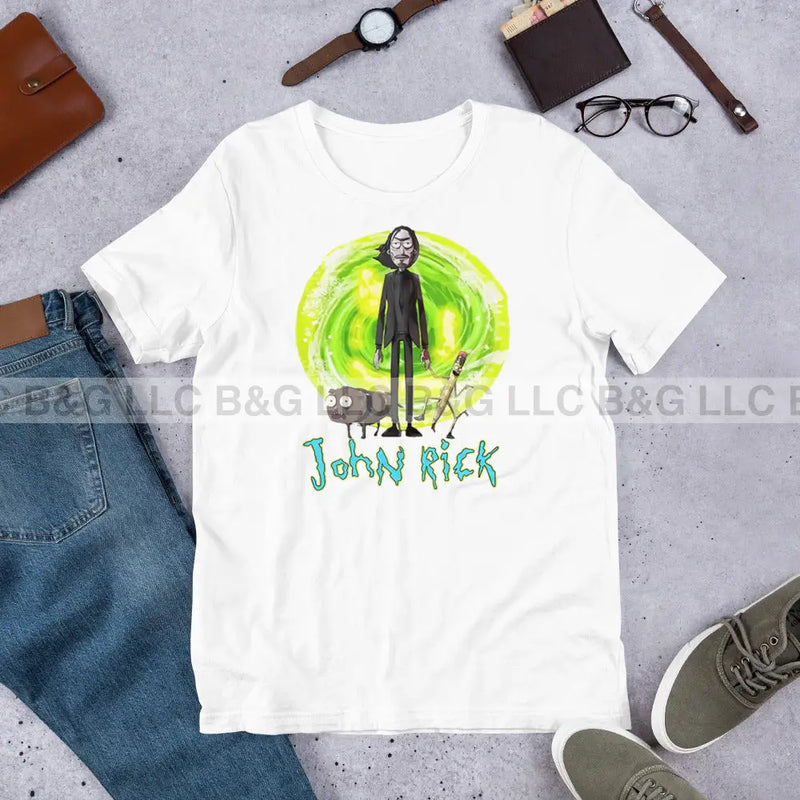 John Rick Unisex T-Shirt White / Xs T-Shirt