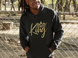king Unisex eco raglan hoodie 