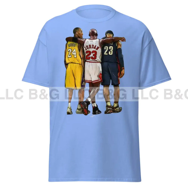 Kobe Jordan LeBron Men's classic tee