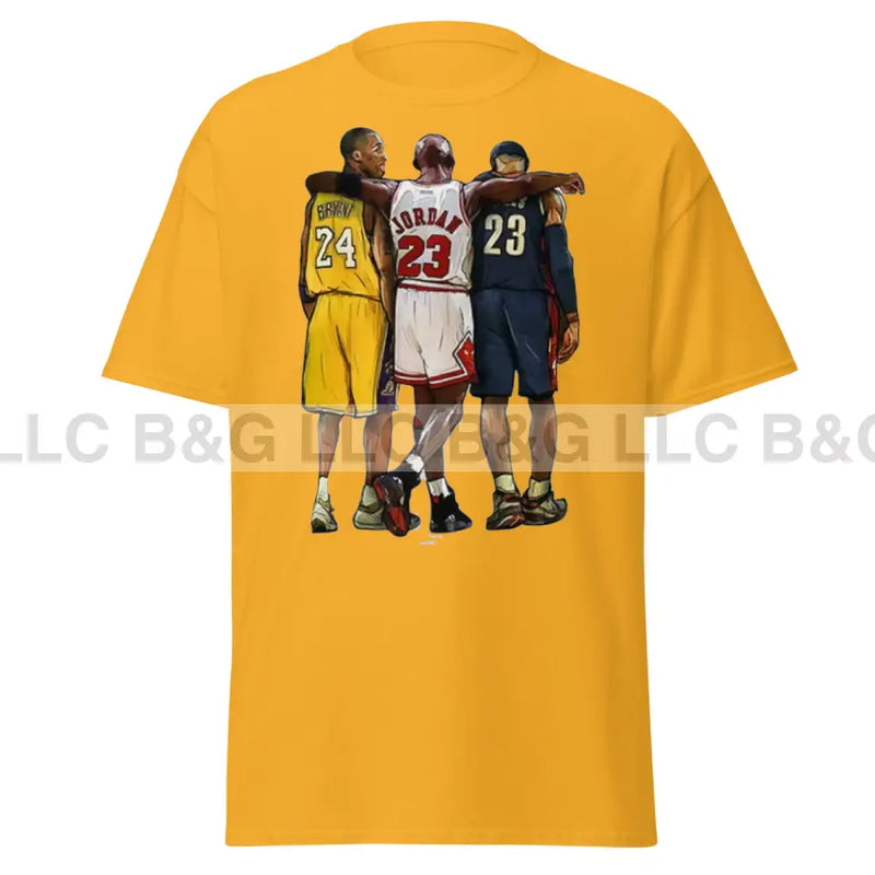 Kobe Jordan LeBron Men's classic tee