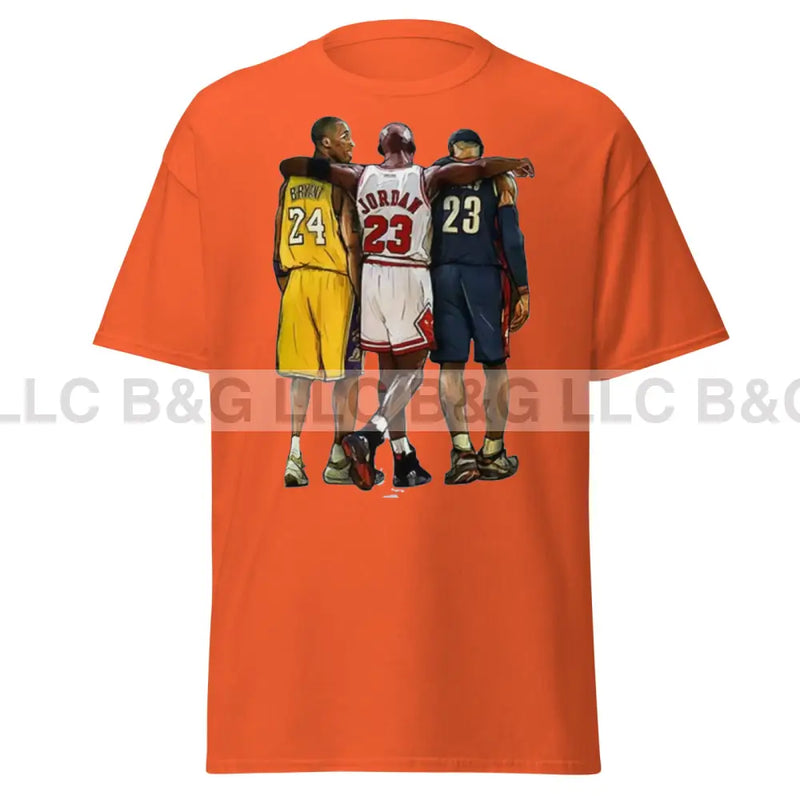 Kobe Jordan LeBron Men's classic tee