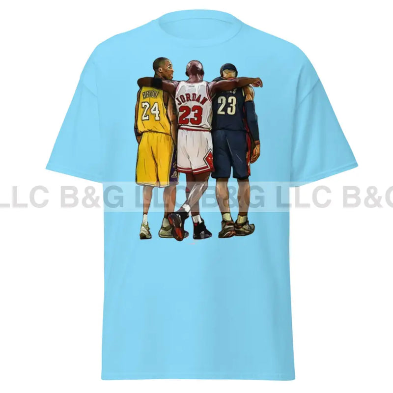 Kobe Jordan LeBron Men's classic tee