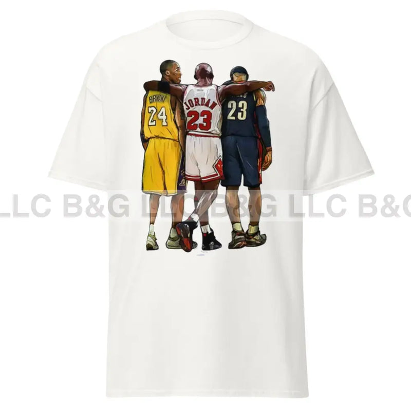 Kobe Jordan LeBron Men's classic tee