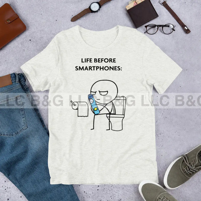 Life Before Smartphones Unisex t-shirt