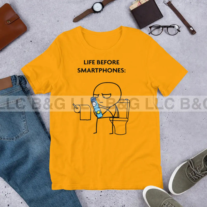 Life Before Smartphones Unisex t-shirt