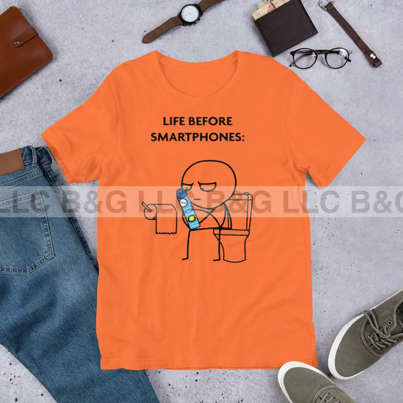 Life Before Smartphones Unisex t-shirt