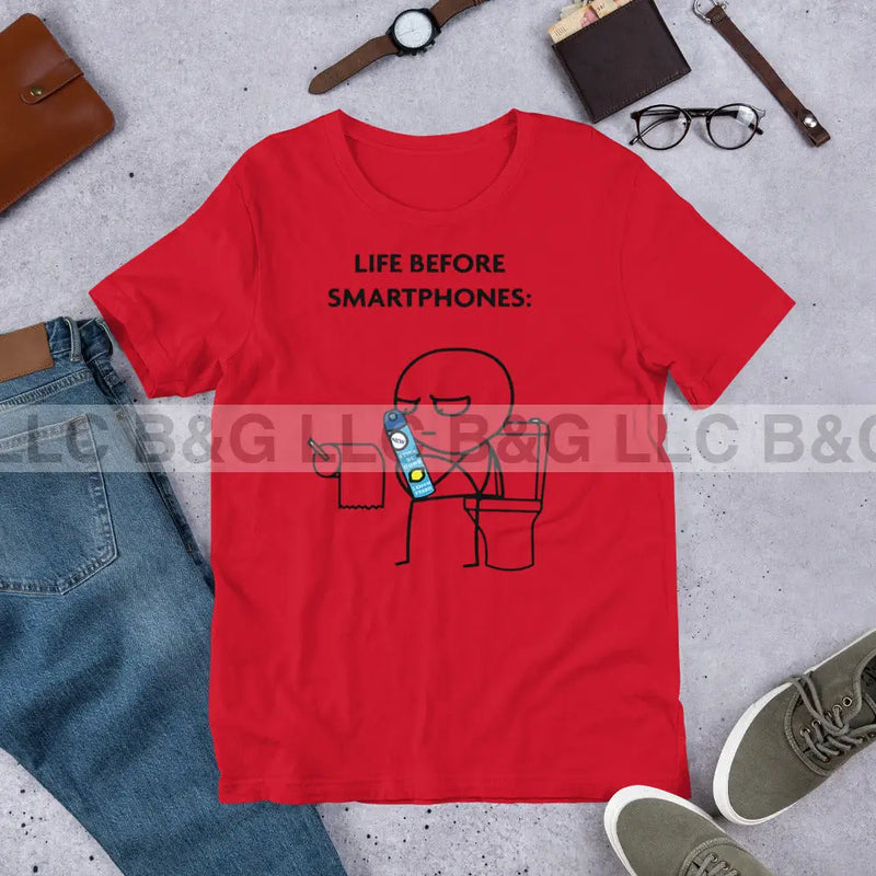 Life Before Smartphones Unisex t-shirt