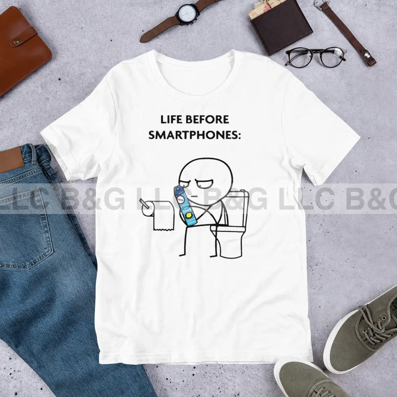 Life Before Smartphones Unisex t-shirt