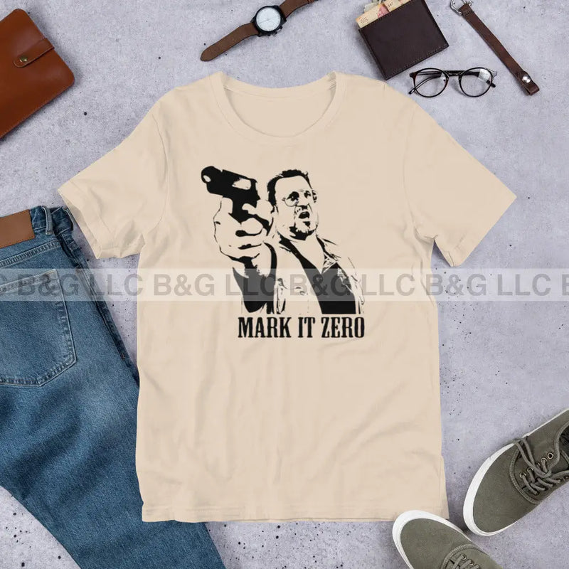 Mark it Zero Big Lebowski Unisex t-shirt