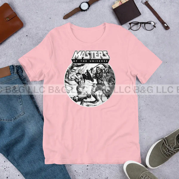 Masters Of The Universe Unisex T-Shirt Pink / S