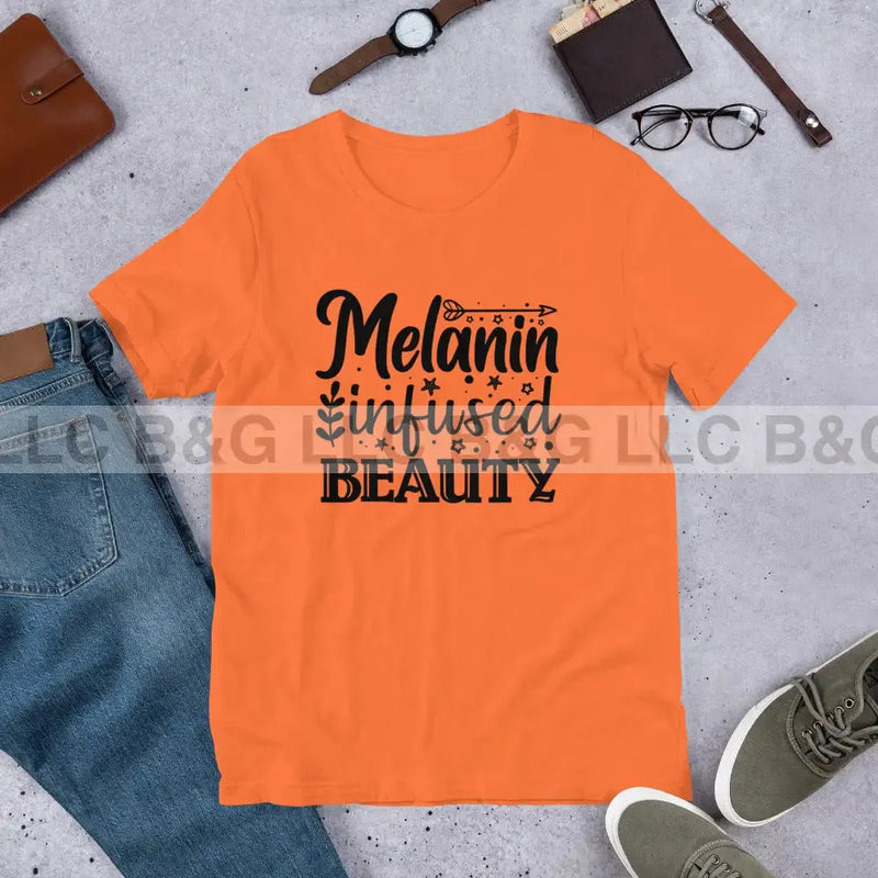 Melanin Infused Beauty Unisex t-shirt