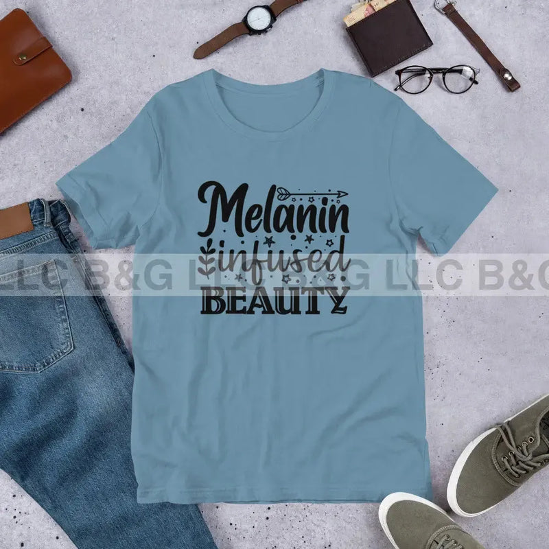 Melanin Infused Beauty Unisex t-shirt