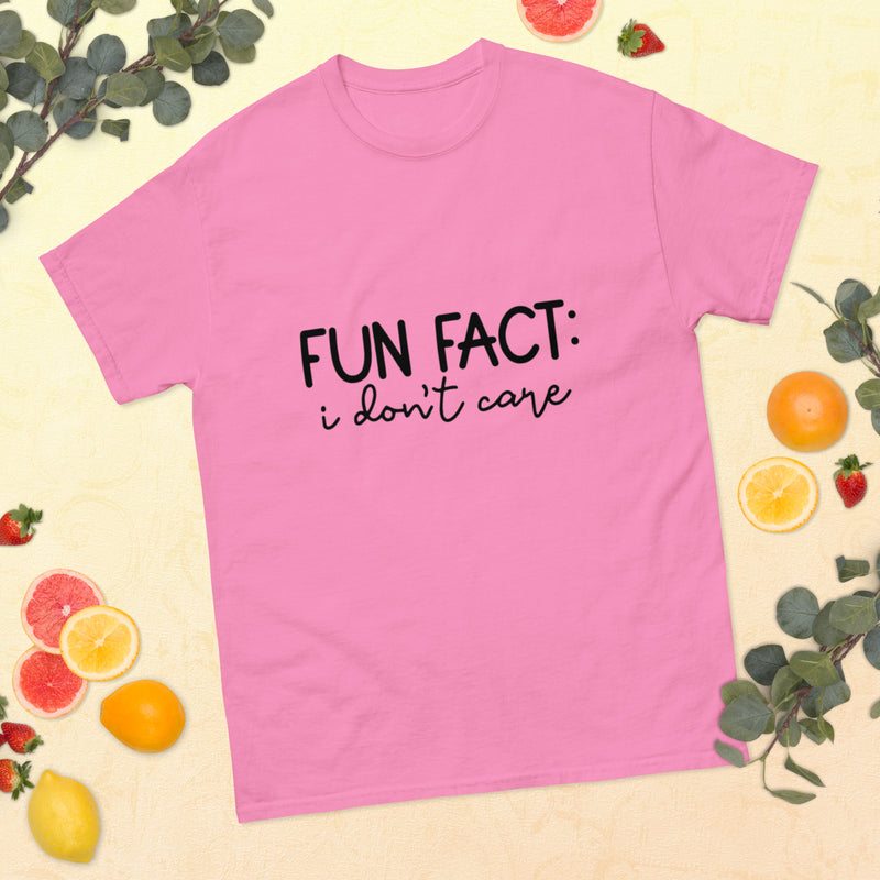 Fun Fact: I Don't Care T-Shirt