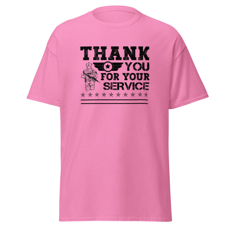 Thank You For Your Service Men's classic tee