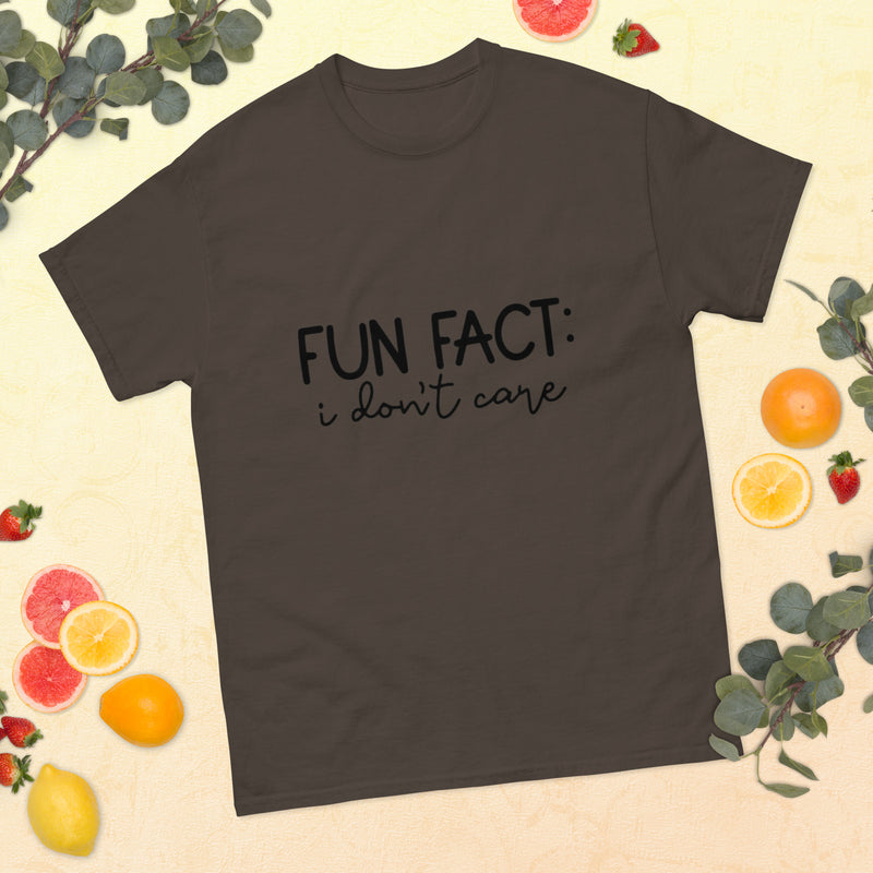 Fun Fact: I Don't Care T-Shirt