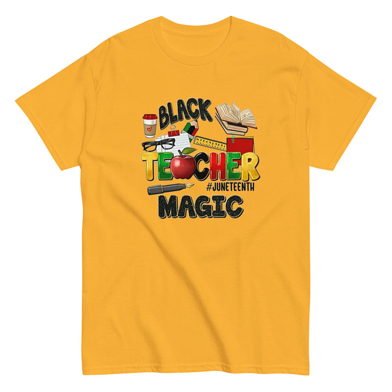 Black Teacher Magic Men's Classic Tee