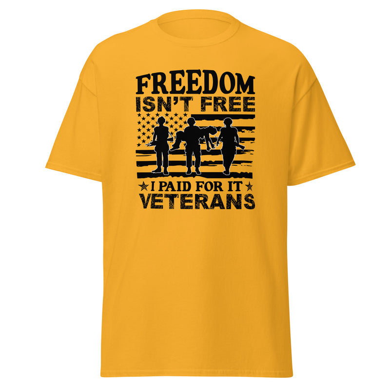 Freedom Isn't Free Men's classic tee