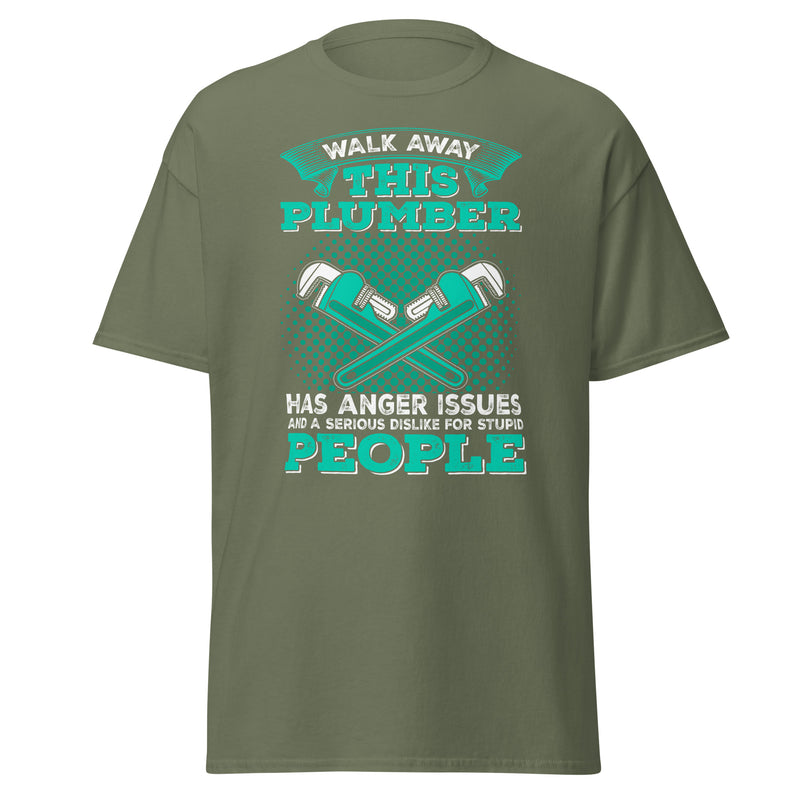 This Plumber Has Anger Issues Men's classic tee